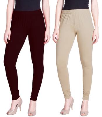  Lyra Multicolour Free Size Churidar Leggings 1