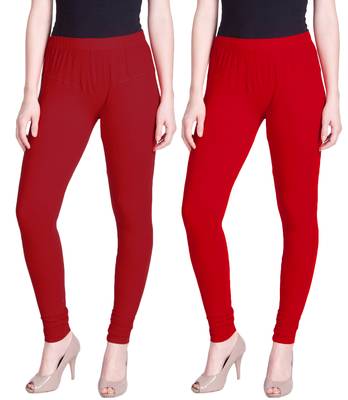  Lyra Multicolour Free Size Churidar Leggings 1
