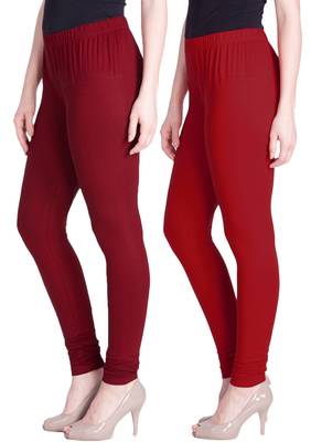  Lyra Multicolour Free Size Churidar Leggings 1