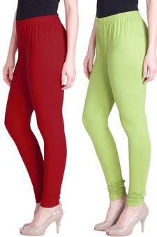  Lyra Multicolour Free Size Churidar Leggings