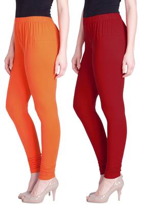  Lyra Multicolour Free Size Churidar Leggings 1