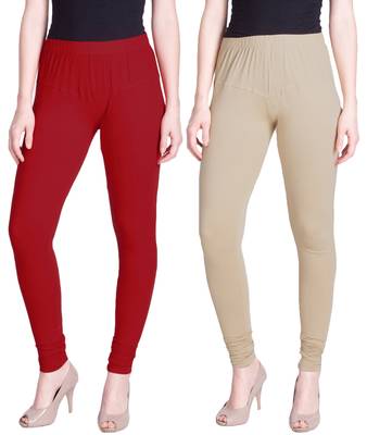  Lyra Multicolour Free Size Churidar Leggings 1