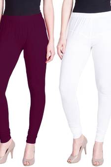  Lyra Multicolour Free Size Churidar Leggings