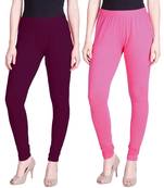  Lyra Multicolour Free Size Churidar Leggings