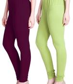  Lyra Multicolour Free Size Churidar Leggings