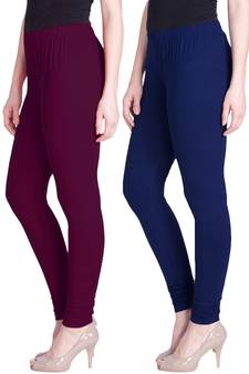  Lyra Multicolour Free Size Churidar Leggings