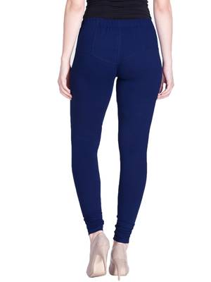  Lyra Multicolour Free Size Churidar Leggings 2