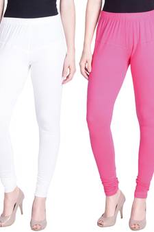  Lyra Multicolour Free Size Churidar Leggings
