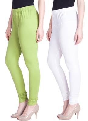  Lyra Multicolour Free Size Churidar Leggings 1