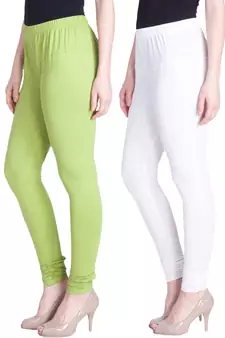  Lyra Multicolour Free Size Churidar Leggings