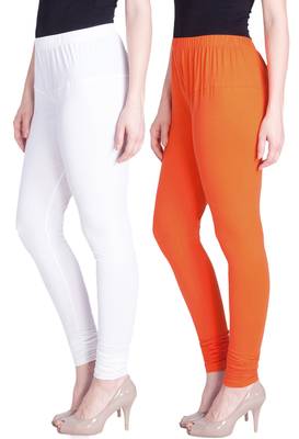  Lyra Multicolour Free Size Churidar Leggings 1