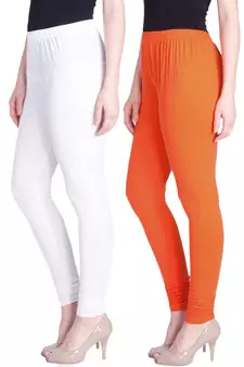  Lyra Multicolour Free Size Churidar Leggings