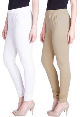  Lyra Multicolour Free Size Churidar Leggings 1