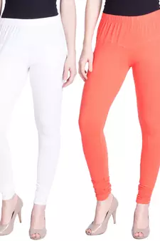  Lyra Multicolour Free Size Churidar Leggings