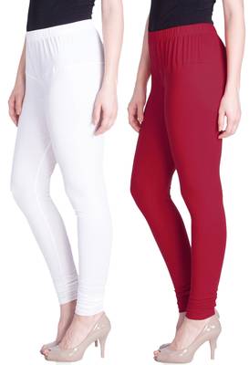  Lyra Multicolour Free Size Churidar Leggings 1