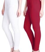  Lyra Multicolour Free Size Churidar Leggings