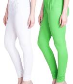  Lyra Multicolour Free Size Churidar Leggings