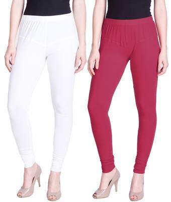  Lyra Multicolour Free Size Churidar Leggings 1