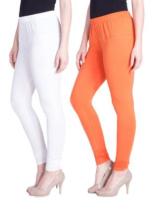  Lyra Multicolour Free Size Churidar Leggings 1
