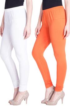  Lyra Multicolour Free Size Churidar Leggings