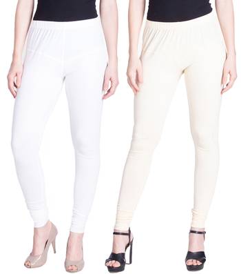  Lyra Multicolour Free Size Churidar Leggings 1
