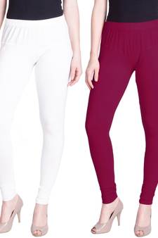  Lyra Multicolour Free Size Churidar Leggings