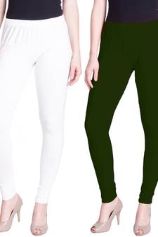  Lyra Multicolour Free Size Churidar Leggings