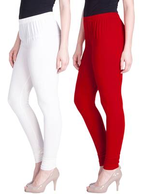  Lyra Multicolour Free Size Churidar Leggings 1