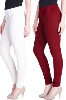  Lyra Multicolour Free Size Churidar Leggings