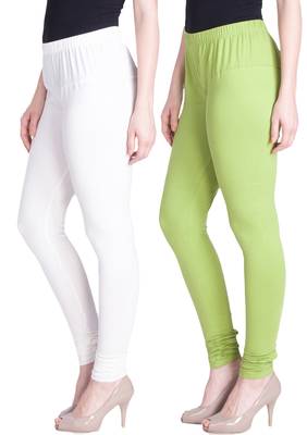  Lyra Multicolour Free Size Churidar Leggings 1