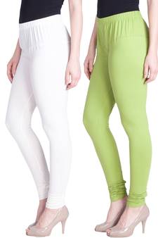  Lyra Multicolour Free Size Churidar Leggings