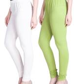  Lyra Multicolour Free Size Churidar Leggings