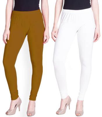  Lyra Multicolour Free Size Churidar Leggings 1