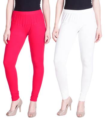 Lux Lyra Multicolour Free Size Churidar Leggings 1