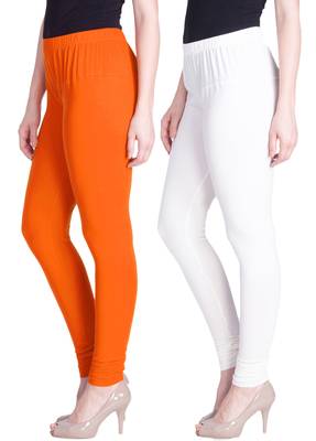  Lyra Multicolour Free Size Churidar Leggings 1