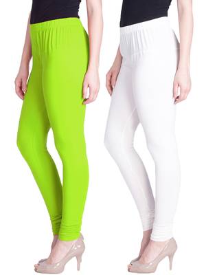  Lyra Multicolour Free Size Churidar Leggings 1