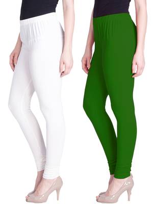  Lyra Multicolour Free Size Churidar Leggings 1