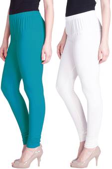  Lyra Multicolour Free Size Churidar Leggings