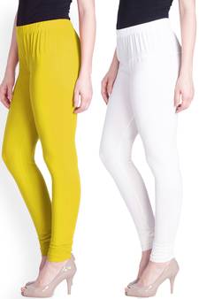  Lyra Multicolour Free Size Churidar Leggings