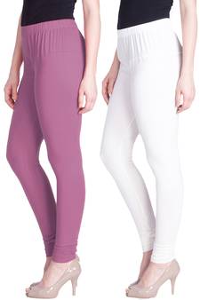  Lyra Multicolour Free Size Churidar Leggings