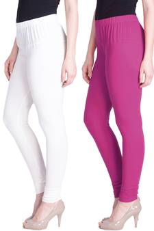  Lyra Multicolour Free Size Churidar Leggings
