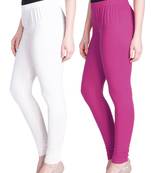  Lyra Multicolour Free Size Churidar Leggings