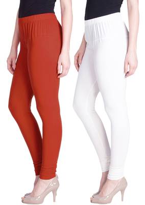  Lyra Multicolour Free Size Churidar Leggings 1