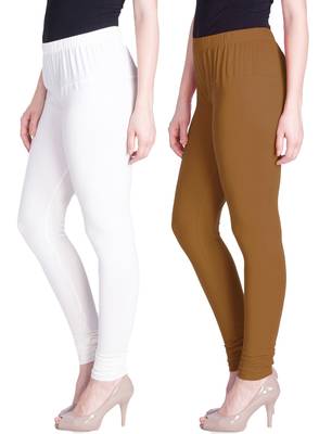  Lyra Multicolour Free Size Churidar Leggings 1