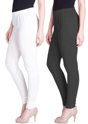  Lyra Multicolour Free Size Churidar Leggings 1