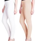  Lyra Multicolour Free Size Churidar Leggings