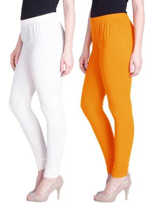  Lyra Multicolour Free Size Churidar Leggings 1