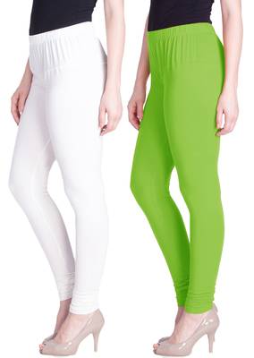  Lyra Multicolour Free Size Churidar Leggings 1