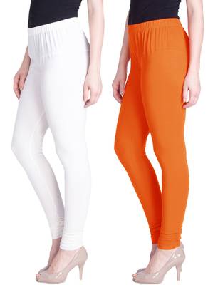  Lyra Multicolour Free Size Churidar Leggings 1