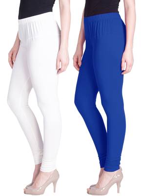  Lyra Multicolour Free Size Churidar Leggings 1